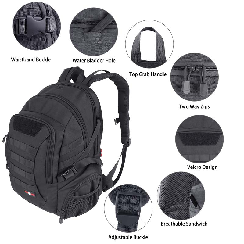 COBRA FANGS 45L MOLLE Tactical Backpack