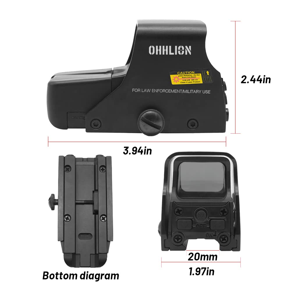 551 HOLOGRAPHIC WEAPON SIGHT - OPTICREV