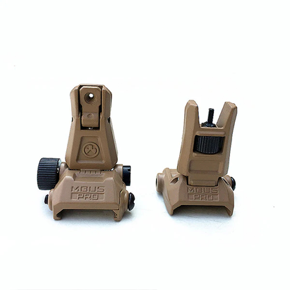 MBUS Pro Flip Up Sights（Front Sight and Rear Sight）