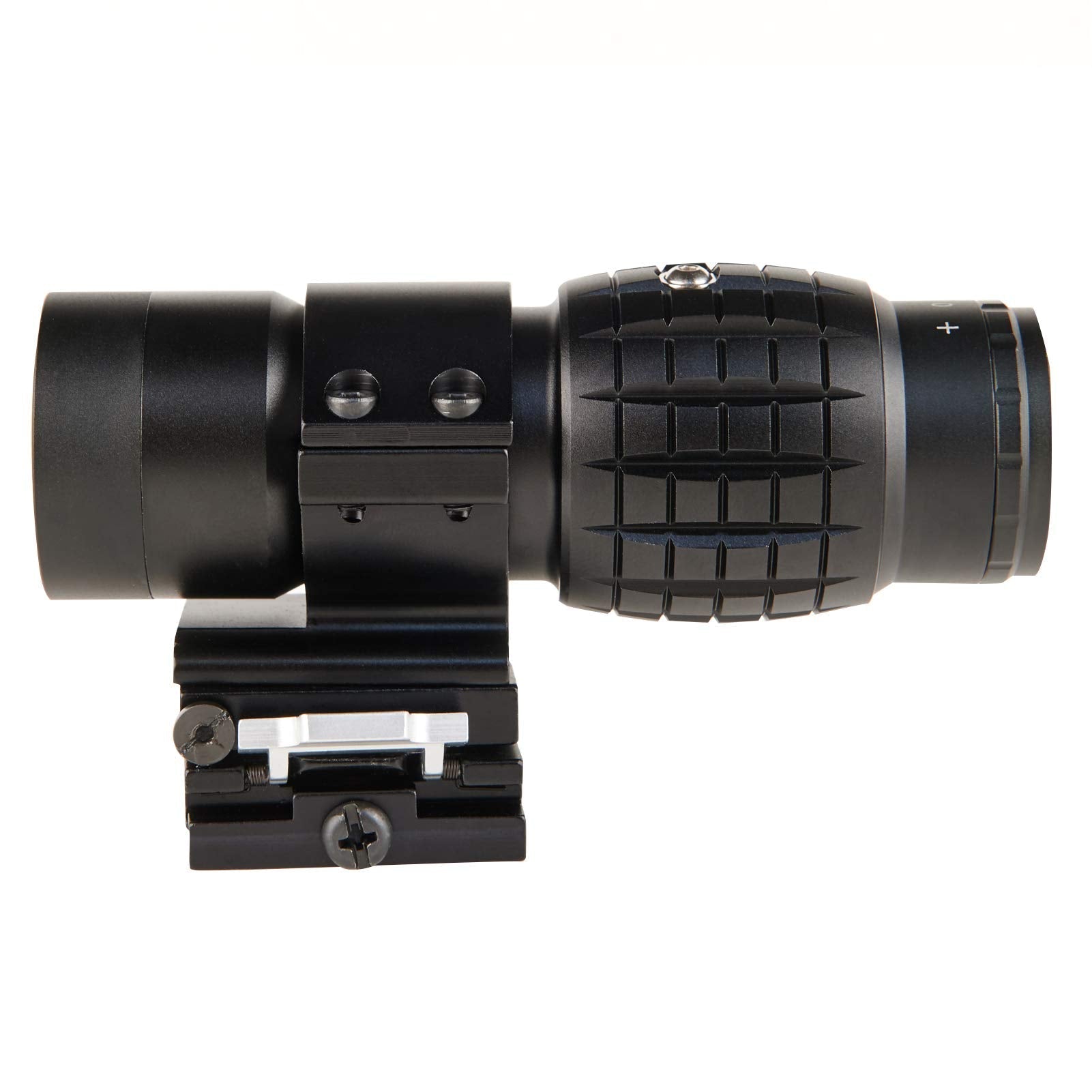 ‎BBRAND 3X MAGNIFIER FLIP TO SIDE SCOPE 3X30MM RIFLE MAGNIFIER WITH QD MOUNT AND LEN COVERS - OPTICREV