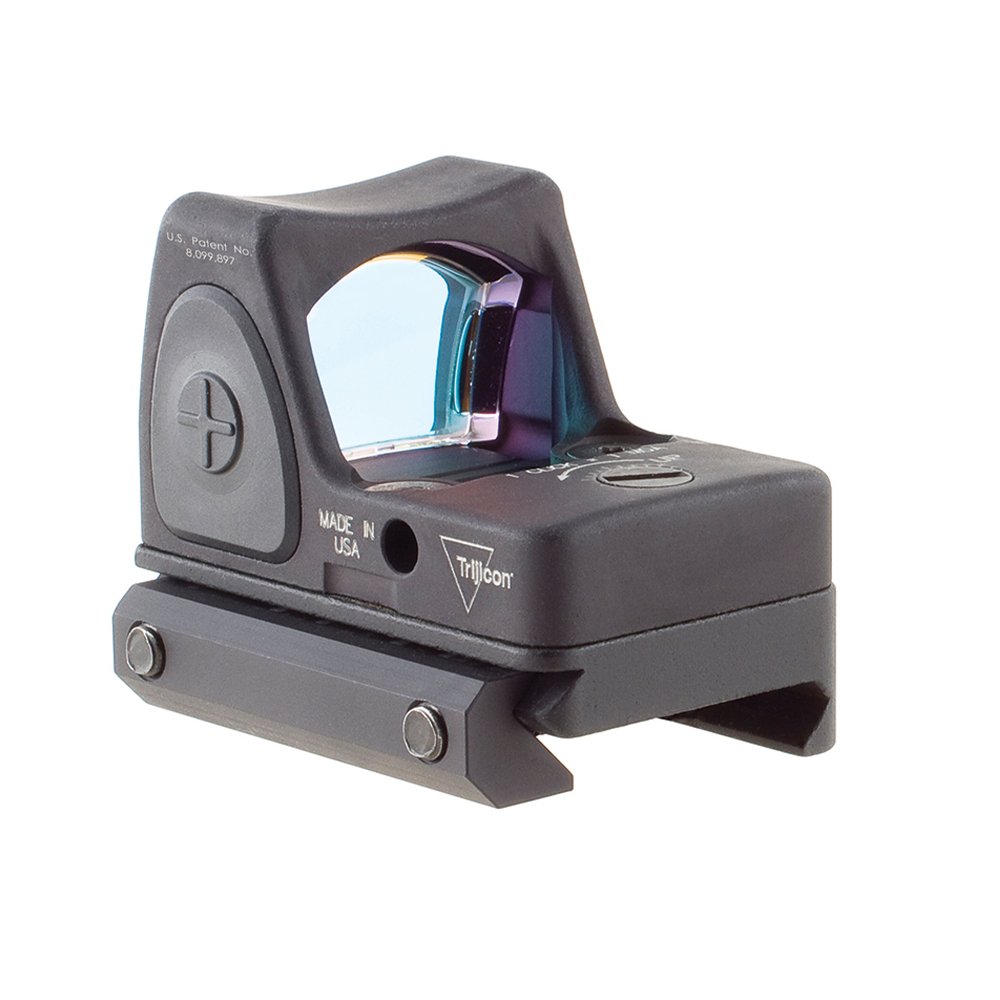 RMRCC MOA RED DOT SIGHT COLLIMATOR GLOCK 17 GLOCK 19 REFLEX SCOPE HUNTING ADJUSTABLE LED LOW PICATINNY RAIL MOUNT - OPTICREV