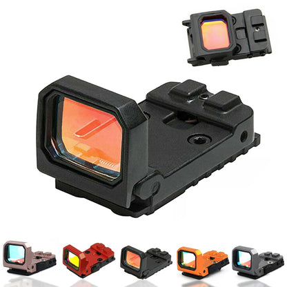 TACTICAL FLIP RED DOT HOLOGRAPHIC REFLECTION MOS SIGHT - OPTICREV