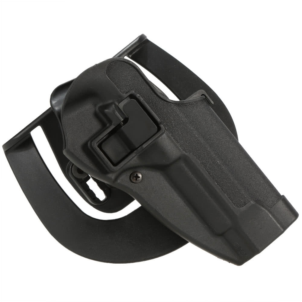 TACTICAL HOLSTER LEVEL RETENTION AUTO LOCK DUTY PISTOL GUN HOLSTER - OPTICREV